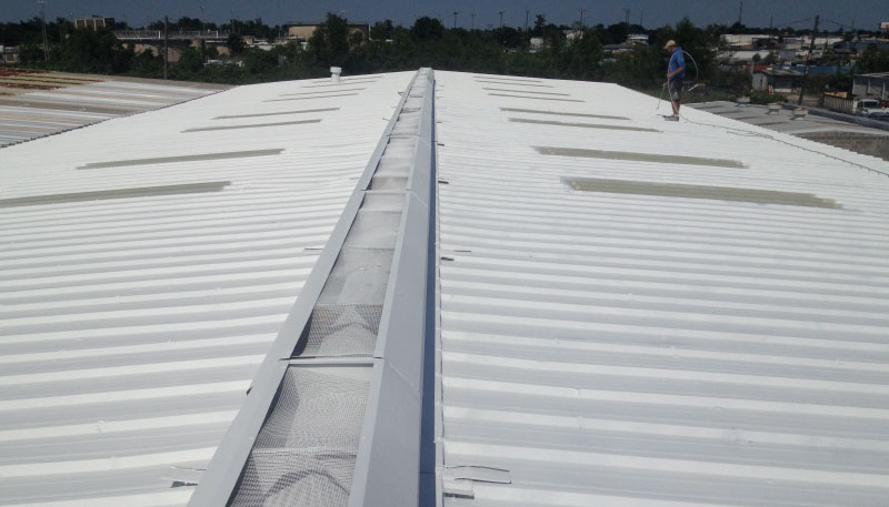 Pic of Coated rooftop